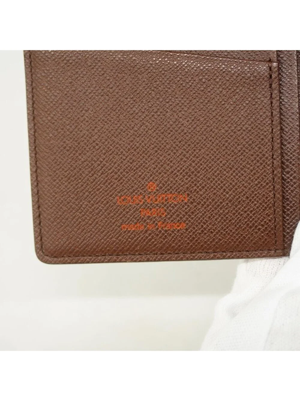 Louis Vuitton Billfold Damier Porte Valeurs Cartes Credit Ebene Wallet
